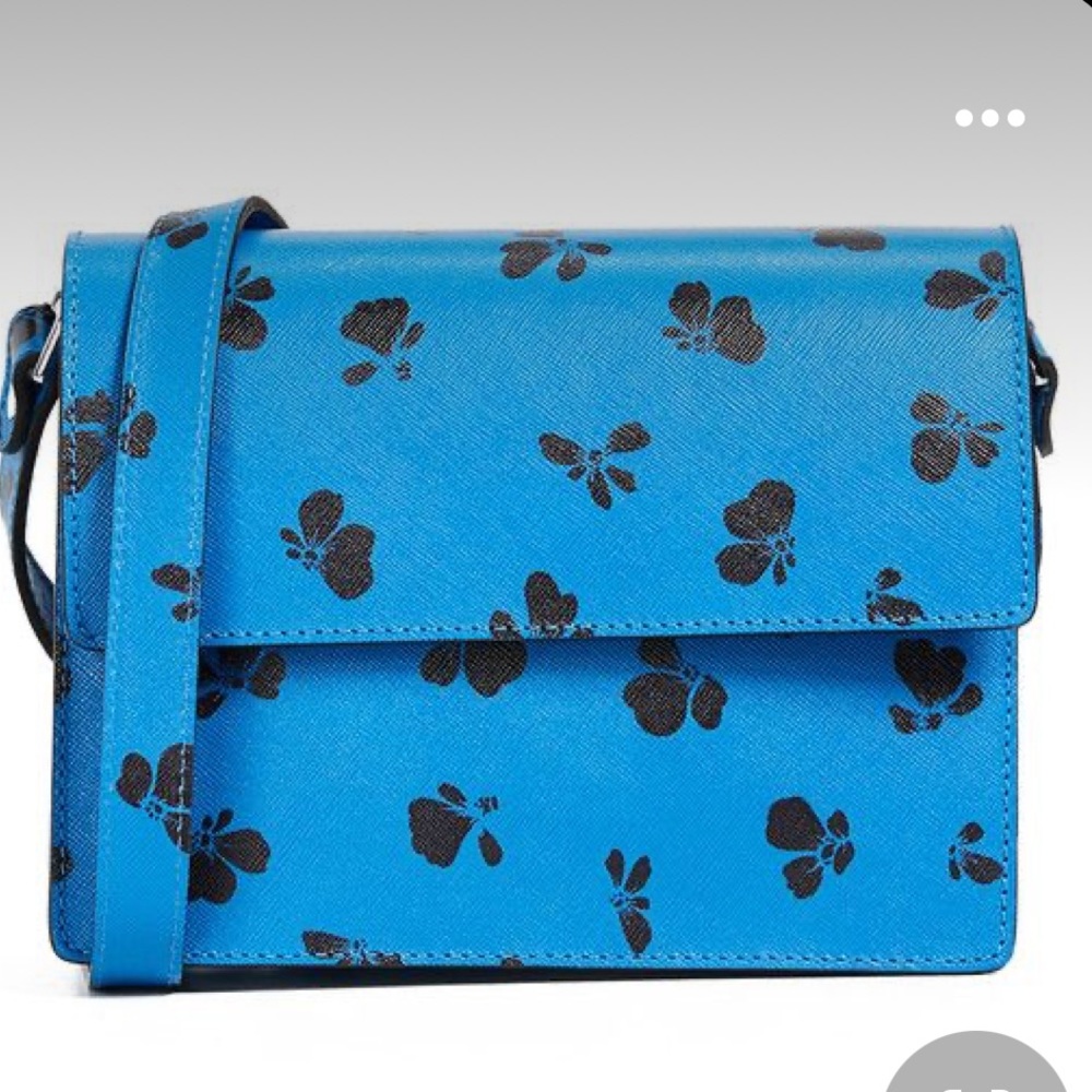 GANNI Accordion Cross Body Bag, Marina